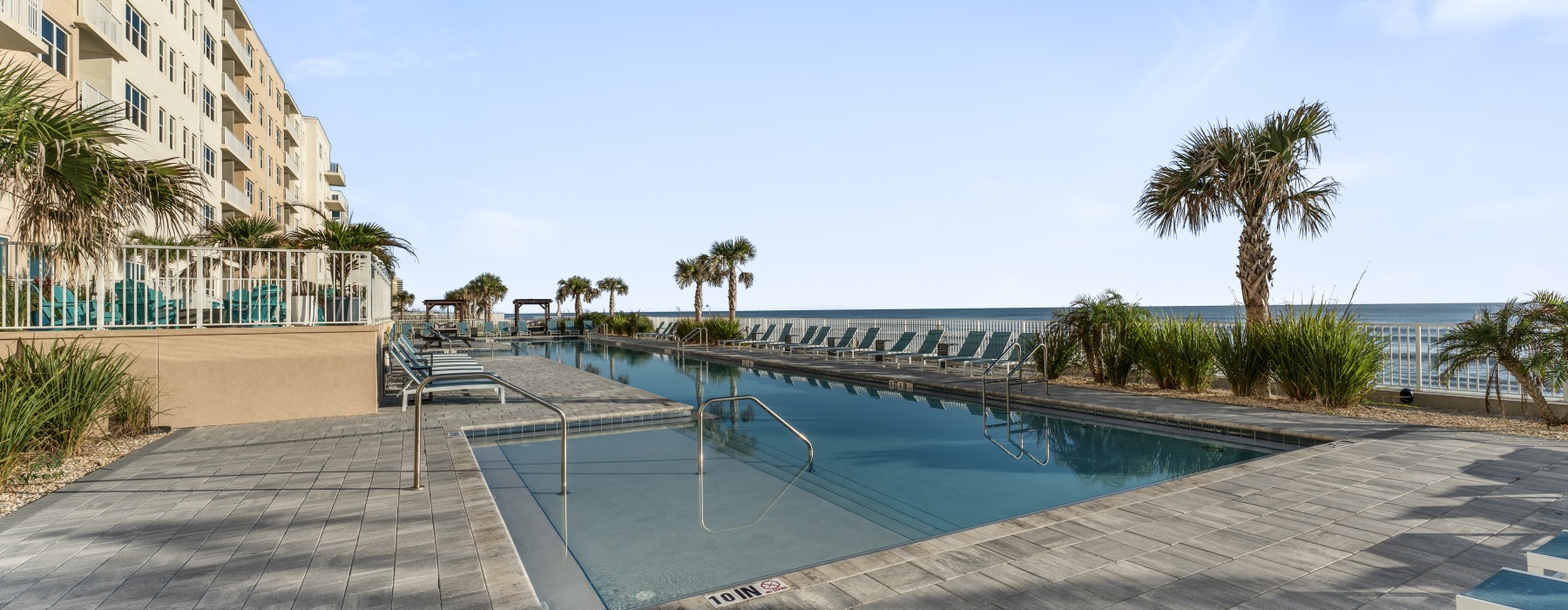 beach front resort-style pool